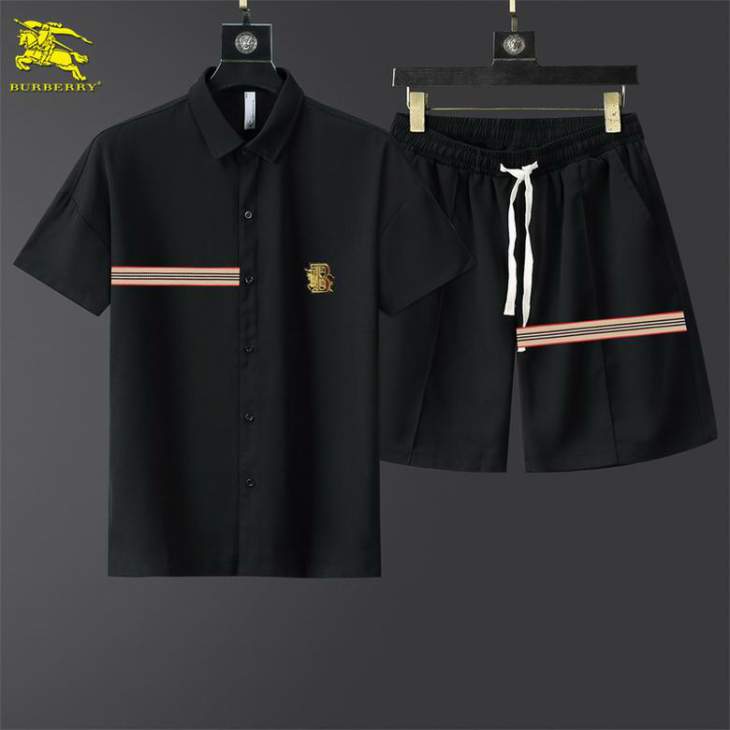 Picture of Burberry Shirt Pant Suits _SKUBurberryM-3XL12yn0120177